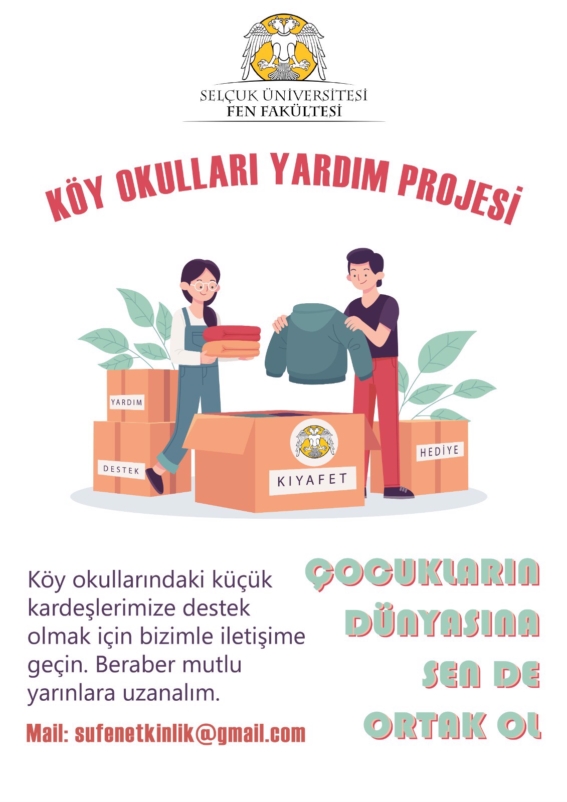 Köy okularına yardım Projesi